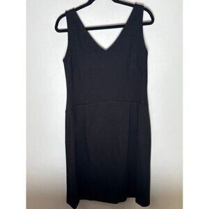 Lauren Ralph Lauren Black Sleeveless Knee Length Dress Sz 12
